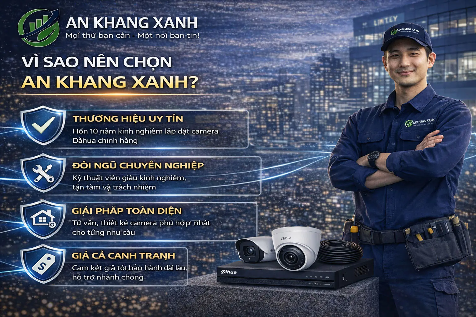 Vì sao nên chọn An Khang Xanh?